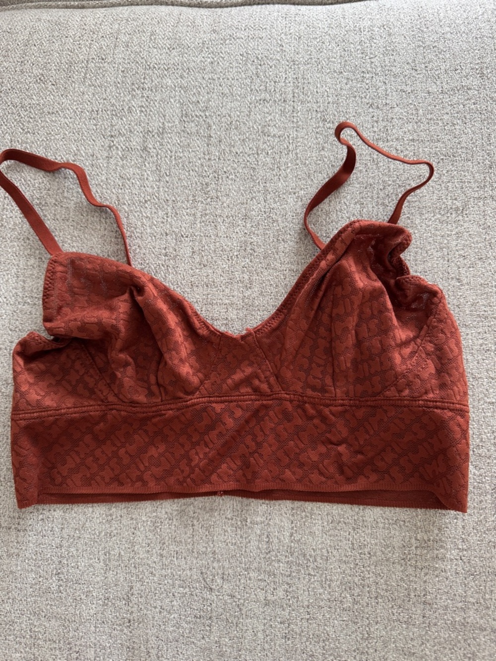 Skims Logo Bralette